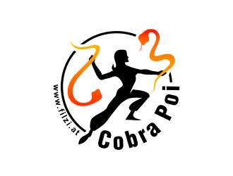 Cobra Poi logo design by haze