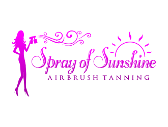 Tres Chic Airbrush Spray Tanning By Lori Logo Design 48hourslogo Com