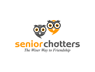 Senior Chatters logo design by logolady