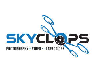 Drone photography, video and inspections logo design by jaize