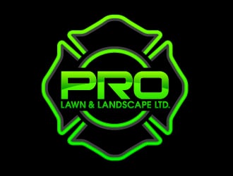 Pro Lawn & Landscape, LTD logo design by Dakouten