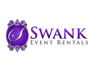 Swank Event Rentals logo design by J0s3Ph