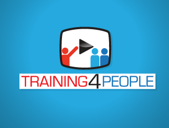Training 4 People logo design by dondeekenz