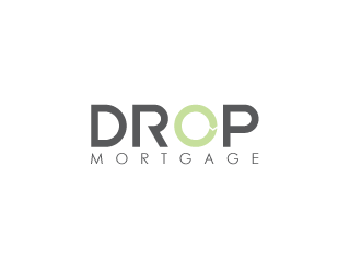 Drop Mortgage logo design by gipanuhotko
