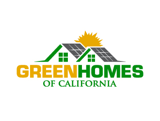 Green Homes of California logo design by Dddirt