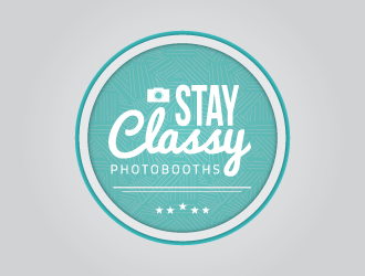Stay Classy Photo Booths logo design by DJSam