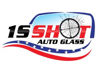 1s Shot Auto Glass logo design by jaize