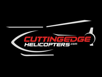 Cutting Edge Helicopters logo design by OQkenan