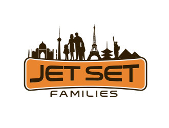 Jet Set Families logo design by Sorjen