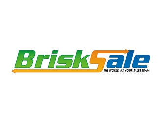 BriskSale logo design by FirmanGibran