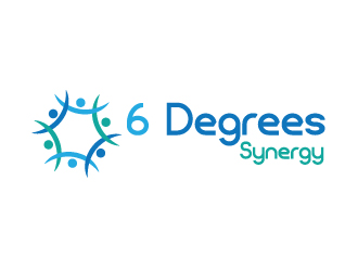 6 Degrees Syngery logo design by motherofbilqis