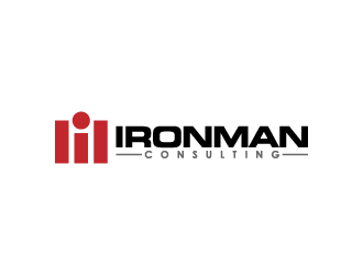 Ironman Consulting, LLC. logo design by gipanuhotko