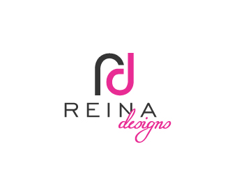 Reina Designs logo design by Webphixo