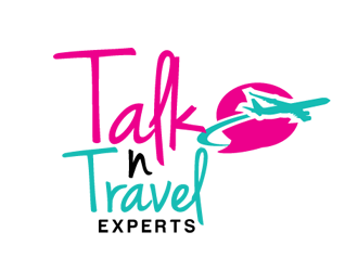 Talk n Travel Experts logo design by chuckiey