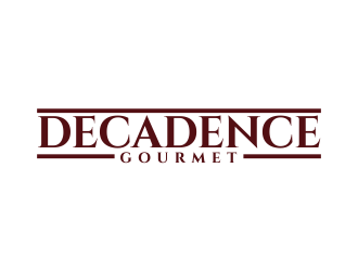 Decadence Gourmet Cheesecakes logo design by jasmine