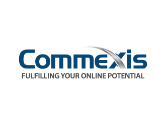 Commexis logo design by theenkpositive