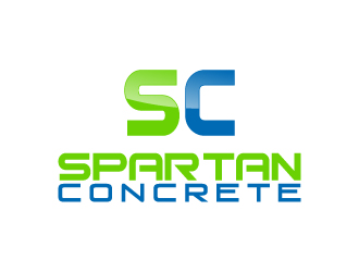 Spartan Concrete logo design by abss