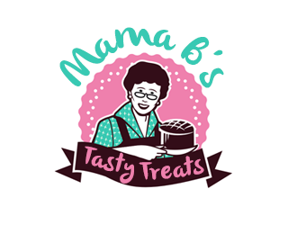 Mama B's Tasty Treats logo design by wendeesigns