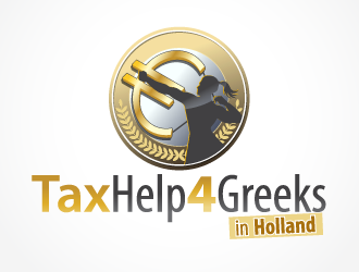 TaxHelp4Greeks in Holland logo design by dondeekenz