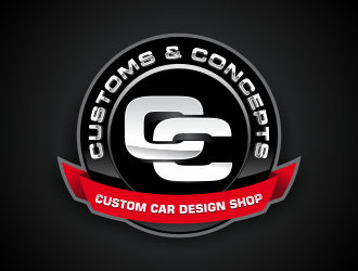 Customs & Concepts logo design by smith1979
