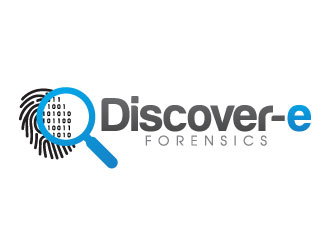 Discover-e Forensics logo design by jaize