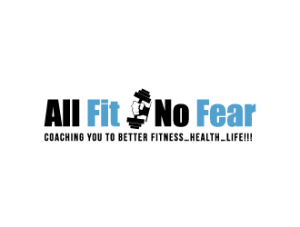 All Fit/No Fear logo design by bungpunk