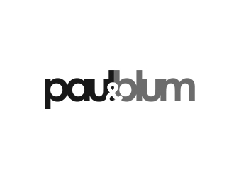 paul&blum logo design by LogoLab