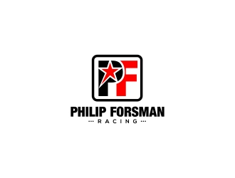 Philip Forsman Racing logo design by MADZ