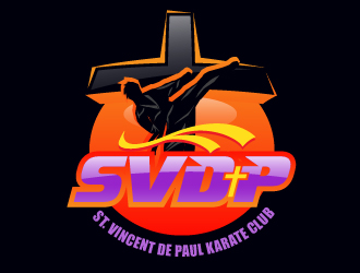 St. Vincent de Paul Karate Club logo design by PRN123