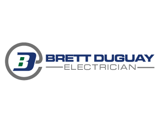 Brett Duguay Electrician logo design by VonDrake