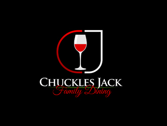 CHUCKLES JACK FAMILY DINER logo design by life4dieth