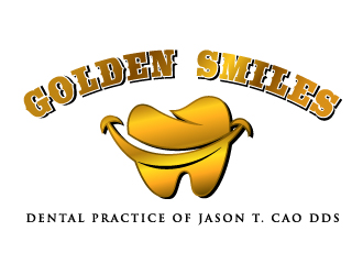 Golden Smiles logo design by Dawnxisoul393