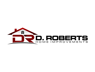D. ROBERTS  HOME IMPROVEMENTS logo design by Siginjai
