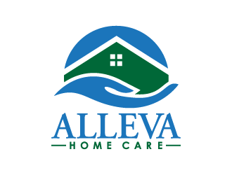 Alleva Home Care logo design by gipanuhotko
