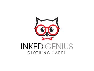 Inked Genius Clothing Label logo design by usef44