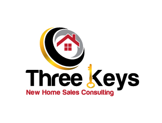 Three Keys Real Estate Consultants logo design by Dawnxisoul393