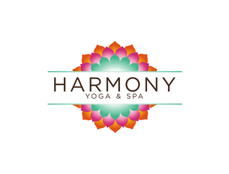 Harmony Yoga and Spa logo design by logolady