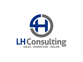 LH Consulting logo design by kebasen
