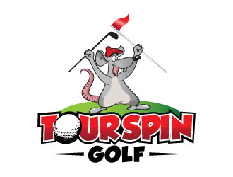 Tour Spin Golf logo design by boybud40
