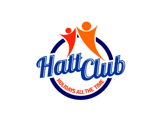 Hatt Club (holidays all the time) logo design by emmauaua