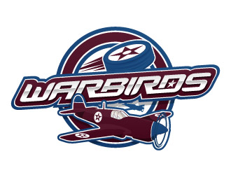 Warbirds logo design by Rick