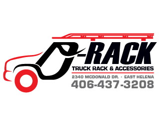 D Rack Truck rack logo design by PRN123