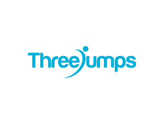 Three Jumps logo design by ellsa