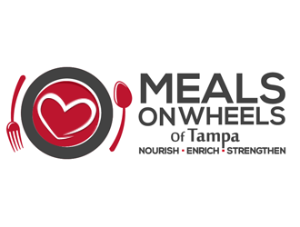 Meals on Wheels of Tampa logo design by wendeesigns