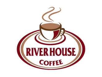 River House Cafe logo design by jaize