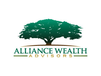 Alliance Wealth Advisors logo design by Rick