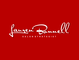 Lauren Bonnell logo design by alexandria