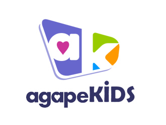 Agape Kids logo design by Coolwanz