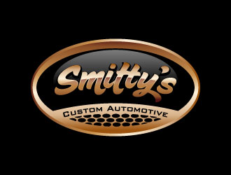 Smittys Custom Automotive logo design by boybud40