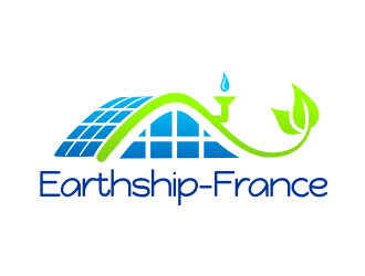 Earthship-france logo design by haze